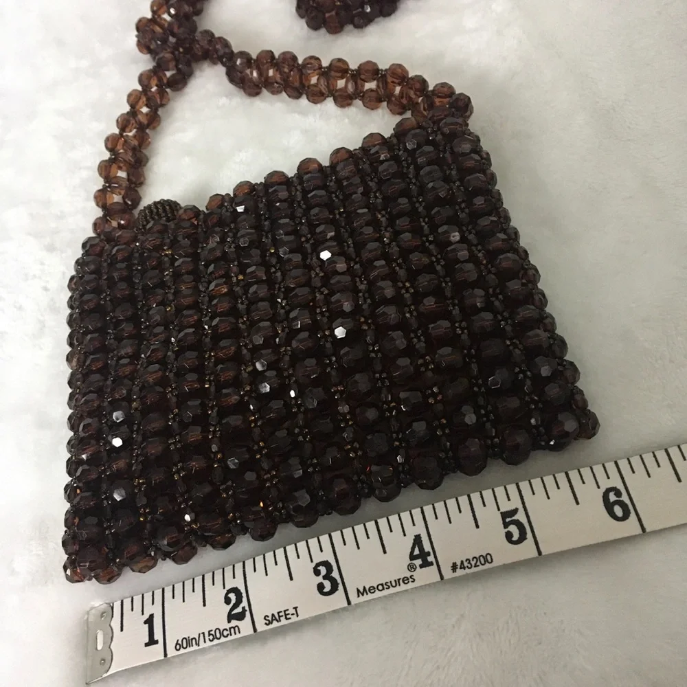Beaded Small Purse Bag Vintage Great Condition - Picture 4 of 8